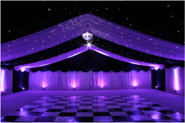 LED uplighters hire in london