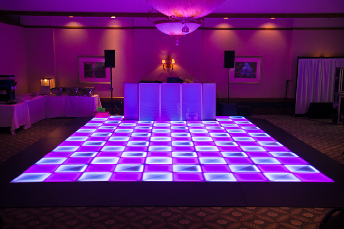 LED dance floor hire in london
